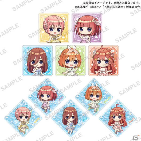 「五等分の花嫁∽ × GiGO Radiant Birthday 2024」が4月27日より開催決定！描きおろしイラストを用いたプライズ景品や五等分焼きが登場の画像5