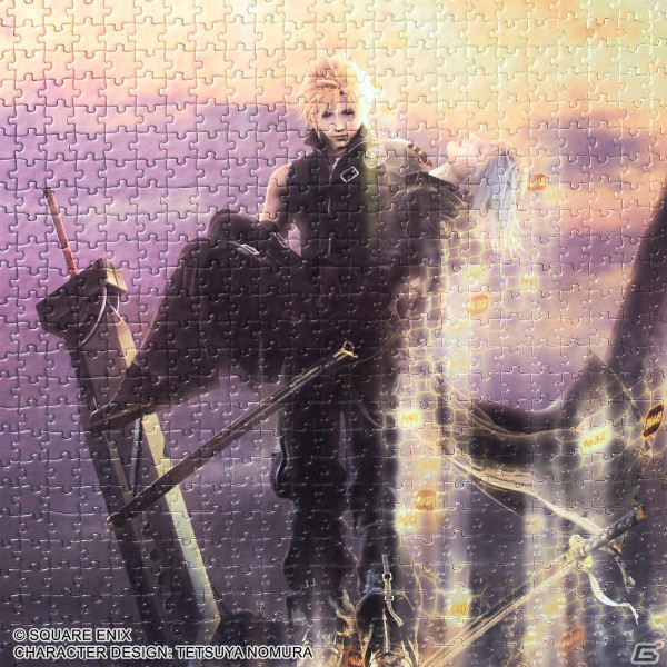 「FFVII アドベントチルドレン」「ビフォアクライシス -FFVII-」「FFVII リメイク」の1000ピースジグソーパズルが7月27日に発売！の画像2