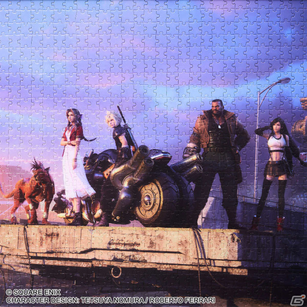 「FFVII アドベントチルドレン」「ビフォアクライシス -FFVII-」「FFVII リメイク」の1000ピースジグソーパズルが7月27日に発売！の画像8