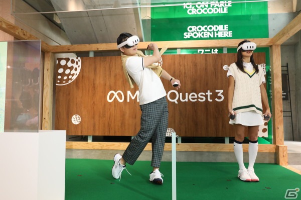 「世界最小のゴルフ場 by Meta Quest」プレス発表会レポート！「アルティメット スイング ゴルフ」はゴルフ経験がなくとも誰でもすぐ楽しめるの画像10