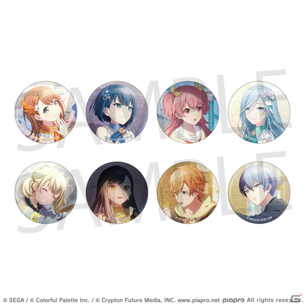 「プロセカ」グリッター缶バッジ イベントイラストコレクション vol.27/vol.28の予約受付がColorful Palette Storeで開始！の画像5