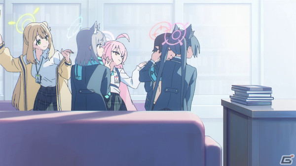 アニメ「ブルーアーカイブ The Animation」ノンクレジットED映像が公開!穏やかな日常を描いた内容にの画像