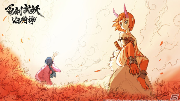 和風ローグライクアクションRPG「百剣討妖伝綺譚」が2024年にPS5/PS4/Xbox Series X|S/Switch/PC向けにグローバルで発売！の画像