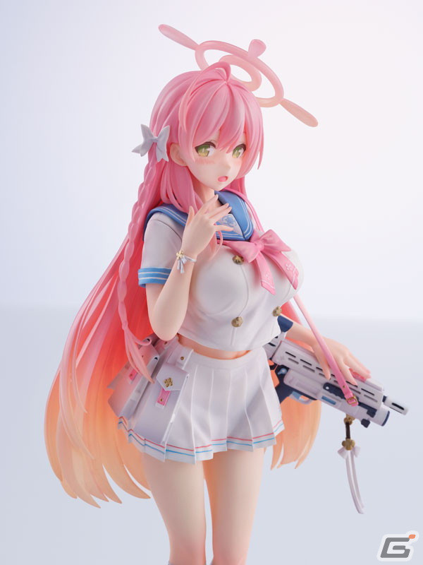 「ブルアカ」よりハナコの1/7スケールフィギュアが登場！DX Ver.では制服姿と水着姿を並べて展示可能の画像
