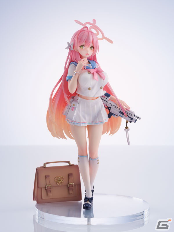 「ブルアカ」よりハナコの1/7スケールフィギュアが登場！DX Ver.では制服姿と水着姿を並べて展示可能の画像