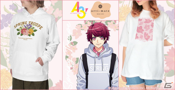「A3!」arti-mateによるオリジナルアパレル、雑貨が4月20日よりアニメイト限定で販売決定！の画像1
