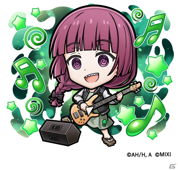 「コトダマン」にてアニメ「ぼっち・ざ・ろっく！」との初コラボが4月22日より実施決定！結束バンドや後藤ひとりがコラボ召喚に登場の画像7