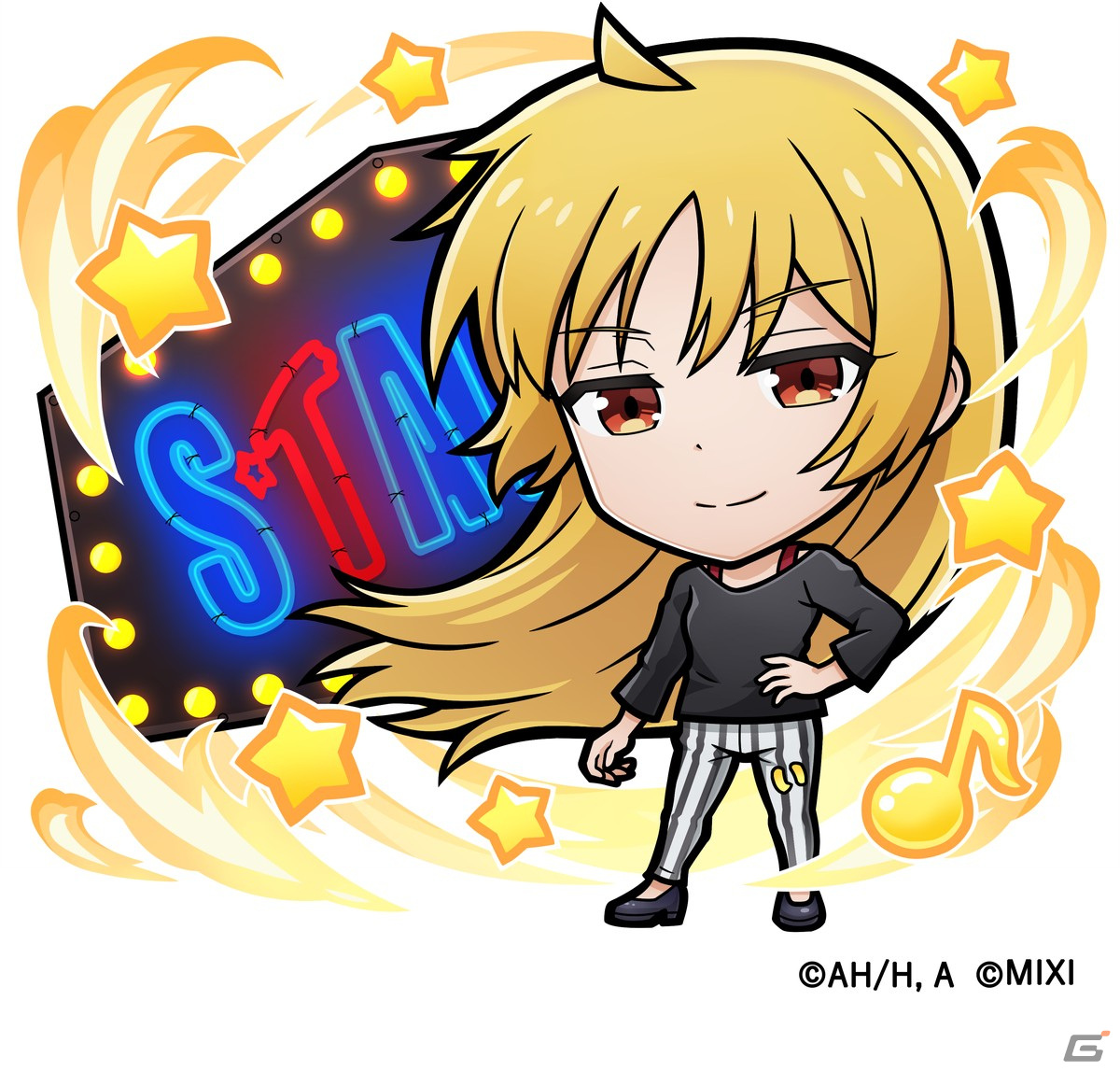 「コトダマン」にてアニメ「ぼっち・ざ・ろっく!」との初コラボが4月22日より実施決定!結束バンドや後藤ひとりがコラボ召喚に登場の画像