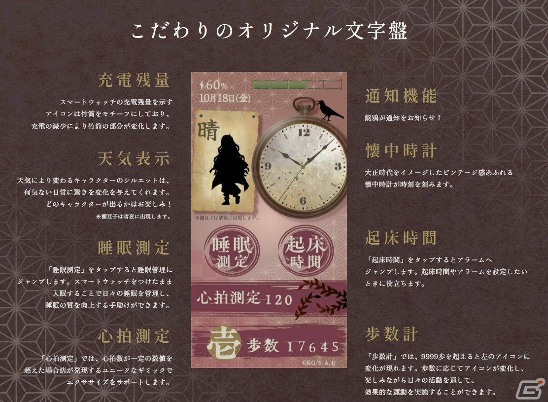 こだわりの文字盤