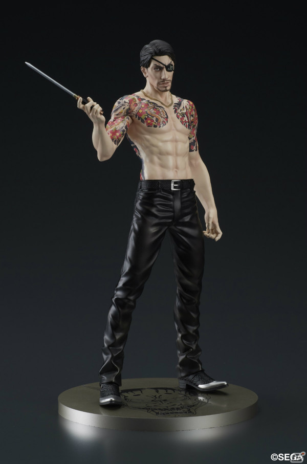 「龍が如く」シリーズより刺青姿の真島吾朗がスタチューフィギュア化！妖気を漂わせる表情にも注目の画像1