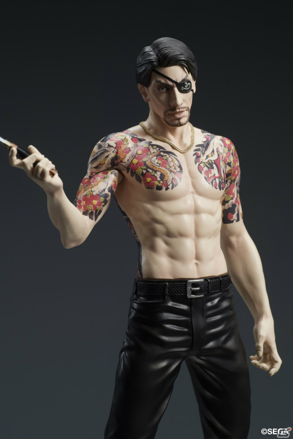 「龍が如く」シリーズより刺青姿の真島吾朗がスタチューフィギュア化！妖気を漂わせる表情にも注目の画像10