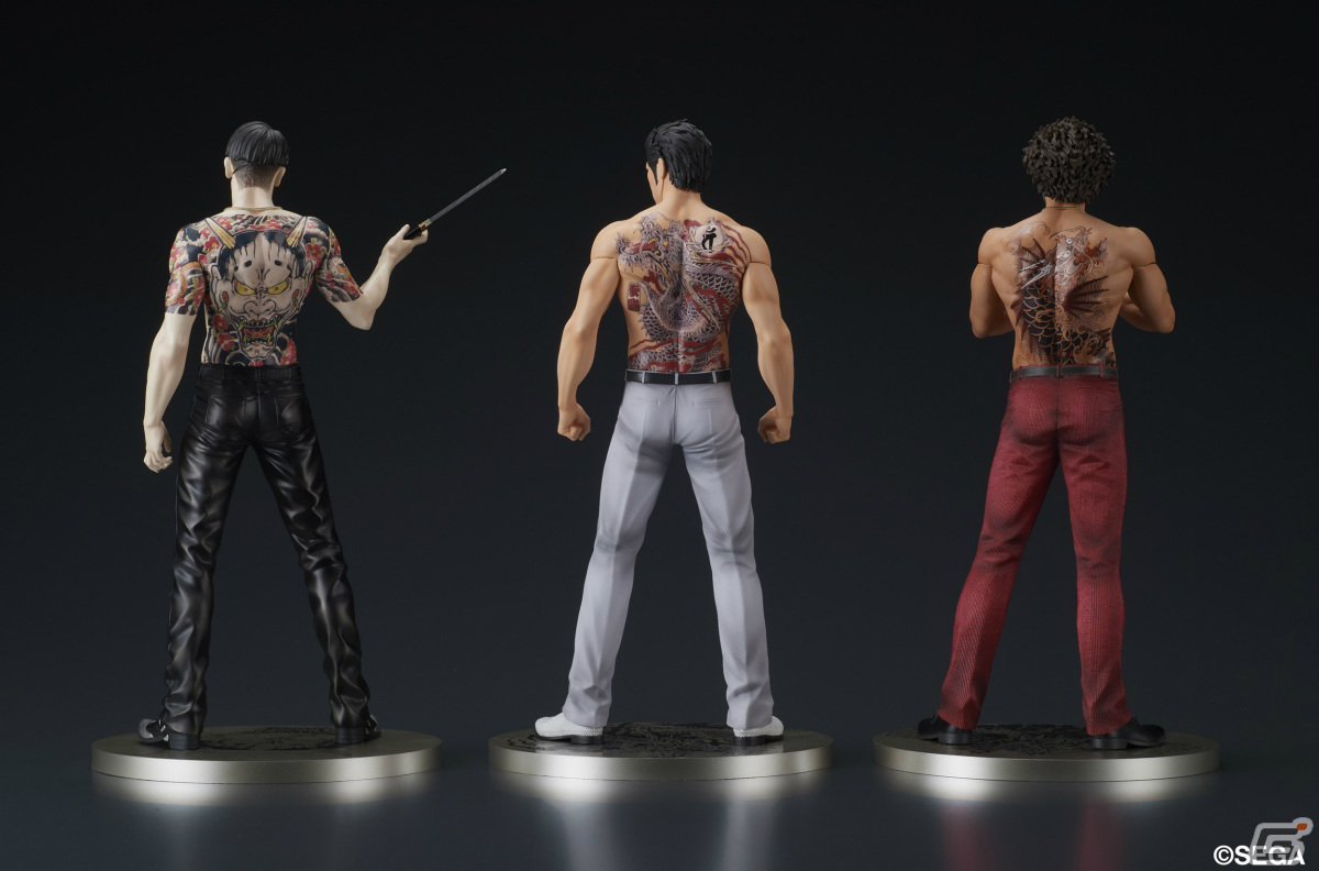「龍が如く」シリーズより刺青姿の真島吾朗がスタチューフィギュア化!妖気を漂わせる表情にも注目の画像