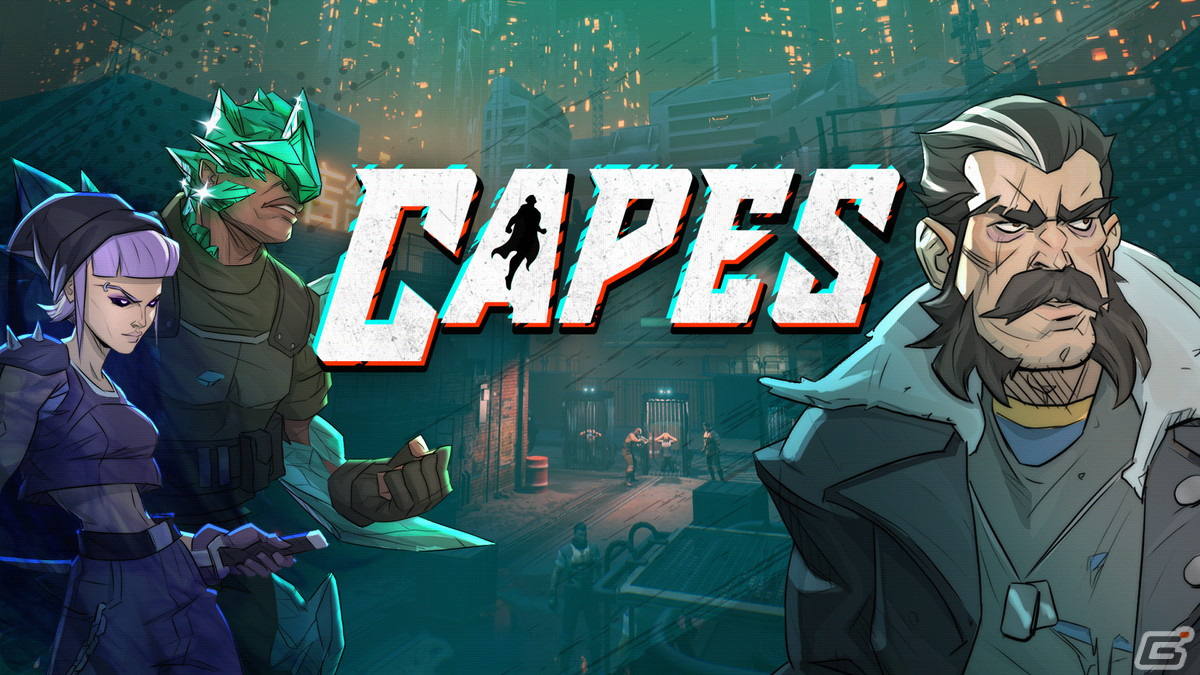 スーパーヒーローストラテジー「Capes」の発売日が5月29日に決定！アートブックなどが付属するキングシティエディションもの画像