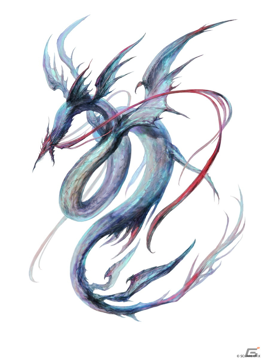 「FFXVI」のDLC第二弾「The Rising Tide《海の慟哭》」が配信！水の召喚獣《リヴァイアサン》の新規アートも公開の画像