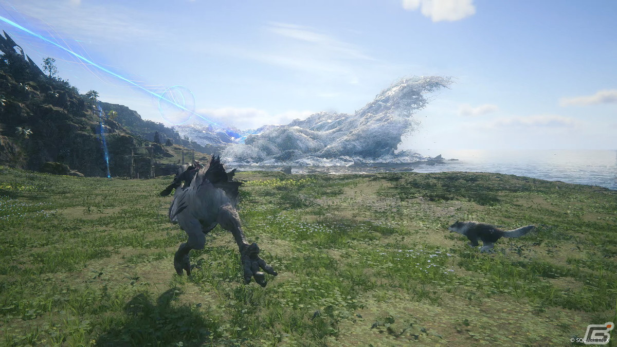 「FFXVI」のDLC第二弾「The Rising Tide《海の慟哭》」が配信！水の召喚獣《リヴァイアサン》の新規アートも公開の画像