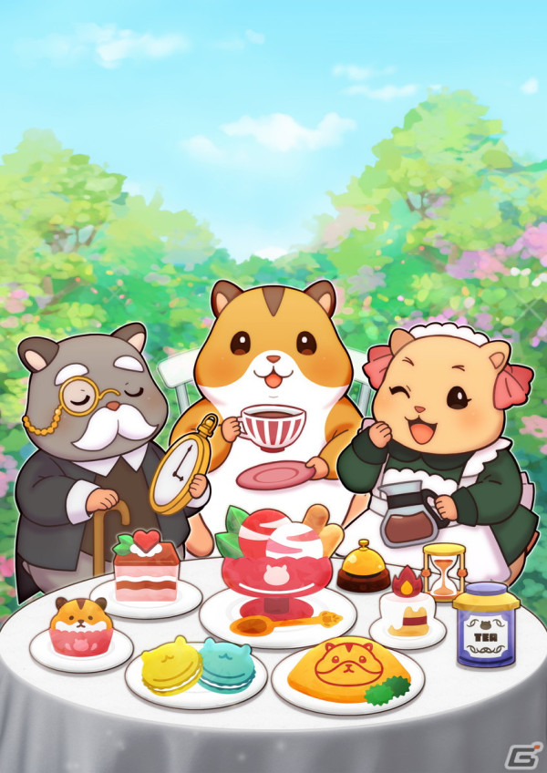 “おかし”なハムスターとパズルで遊ぶ育成パズルゲーム「はむぱふぇ ハムスターのスイーツパズル」が7月25日にSwitchで発売決定！の画像1