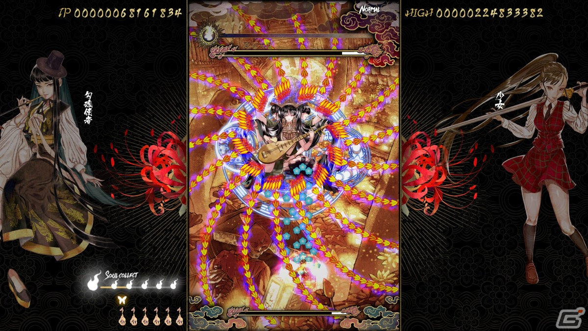 東洋ファンタジー弾幕STG「食魂徒 ～百花妖乱～」のSteam版が配信開始！ゲーム性や機能改善・補強を行った完全版の画像13