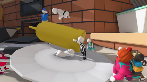 PS5/PS4/Switch版「ヒューマン フォール フラット」で新ステージ「ミニチュア」が5月2日に配信！次なる舞台はおしゃれなガーデンの画像