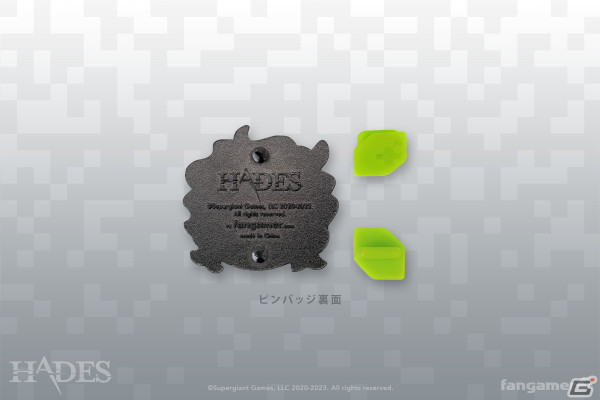「HADES」ザグレウスとヒュプノスが可愛らしいデフォルメキャラクターになったキーホルダーとピンバッジがFangamer Japanより登場!の画像
