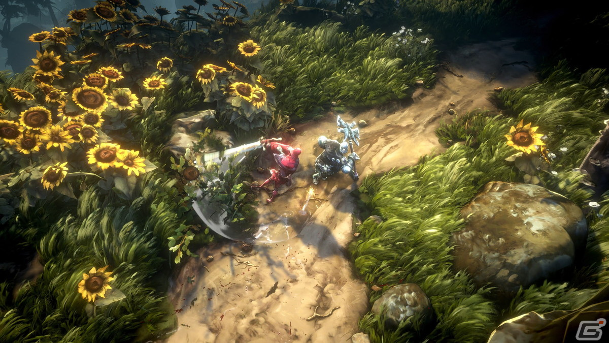 絵画のようなグラフィックが特徴的な見下ろし型ARPG「No Rest for the Wicked」がアーリーアクセス開始！の画像3