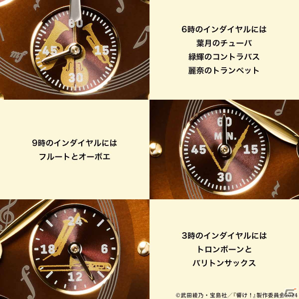 【未使用】 響け！ユーフォニアム ×セイコーコラボウオッチ 冬服モデル 響け！ユーフォニアム3』北宇治高校の制服をイメージした