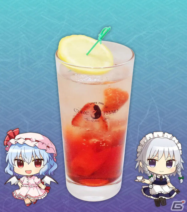 東方Project×キュアメイドカフェ「東方永夜抄20thカフェ」が4月26日より実施！妹紅や永琳、輝夜をイメージしたメニューやグッズが登場の画像13