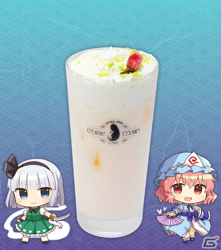 東方Project×キュアメイドカフェ「東方永夜抄20thカフェ」が4月26日より実施！妹紅や永琳、輝夜をイメージしたメニューやグッズが登場の画像