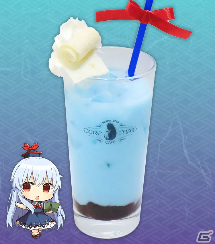 東方Project×キュアメイドカフェ「東方永夜抄20thカフェ」が4月26日より実施！妹紅や永琳、輝夜をイメージしたメニューやグッズが登場の画像
