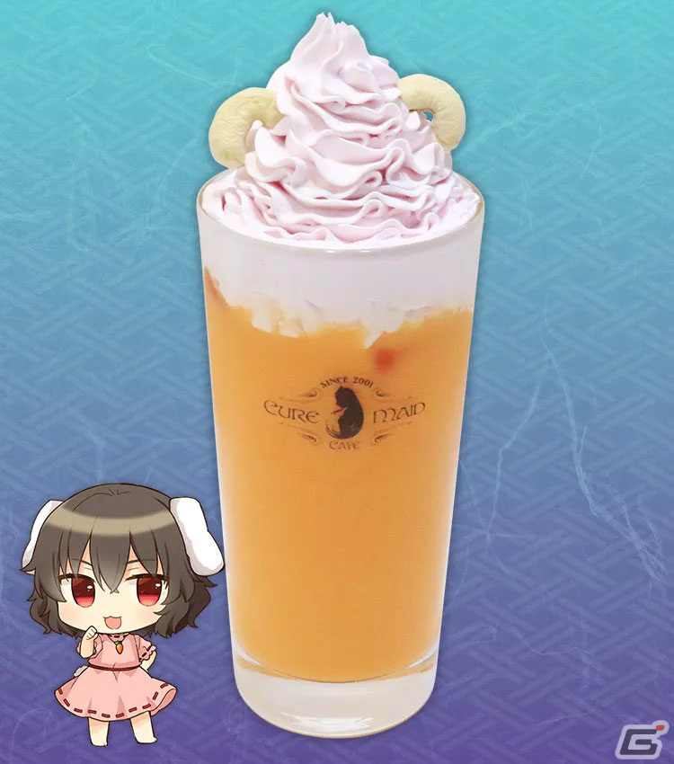 東方Project×キュアメイドカフェ「東方永夜抄20thカフェ」が4月26日より実施！妹紅や永琳、輝夜をイメージしたメニューやグッズが登場の画像