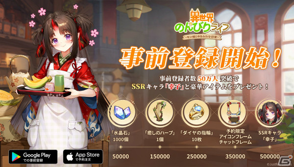 「異世界のんびりライフ」の事前登録受付が開始！モン娘たちと第二の人生を楽しむRPGの画像2