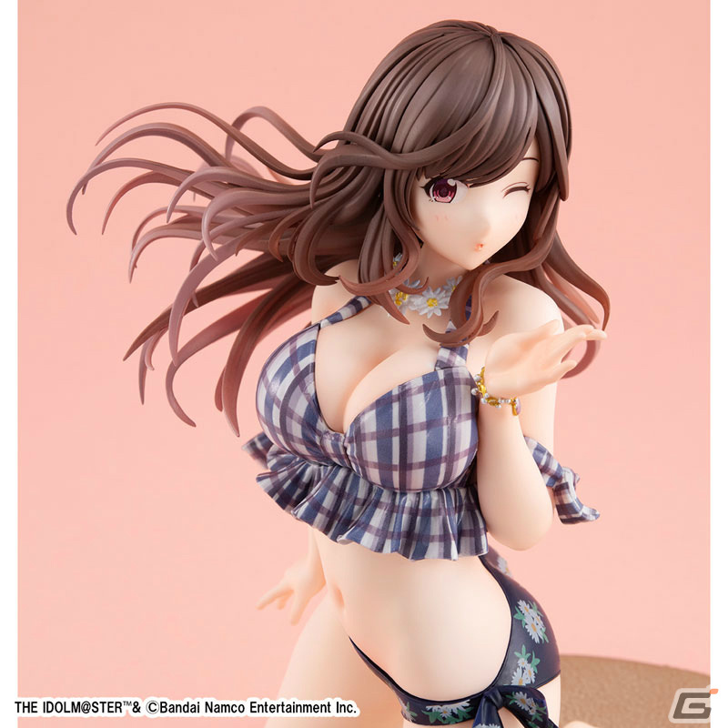 「シャニマス」月岡恋鐘が“ビ~バップ海岸”の水着姿で立体化!あみあみなどで予約受付中の画像