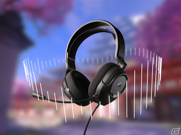 CORSAIRの有線ゲーミングヘッドセット「HS35 SURROUND v2」が4月26日に発売！の画像1