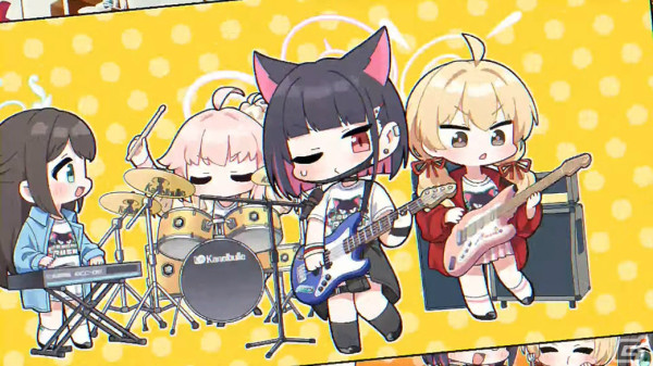 「ブルアカ」バンド衣装のカズサ、ヨシミ、アイリが登場！特別メモリアルロビーなど特典満載なアニメBDや各種コラボ情報もの画像