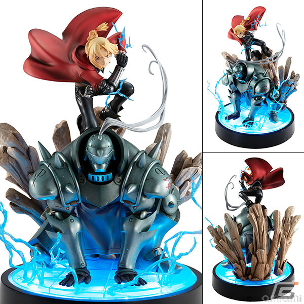 「鋼の錬金術師 FULLMETAL ALCHEMIST」よりエルリック兄弟のフィギュアがセットで再登場!GEMシリーズ15周年を記念しての画像