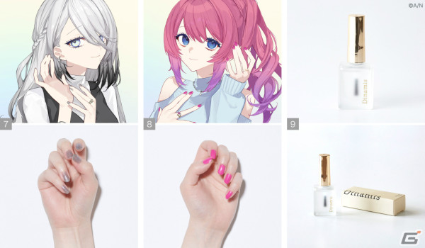 「にじさんじ」壱百満天原サロメさん＆IdiosとDinamisのコラボネイルコレクションが登場！の画像5