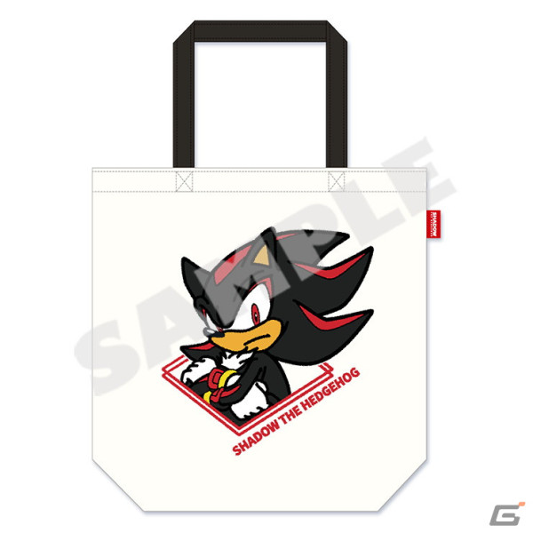 「ソニック・ザ・ヘッジホッグ」からソニックとシャドウでデザインされた新グッズが登場!もふもふトートバッグやTシャツなどがラインナップの画像