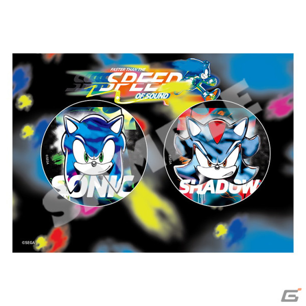 「ソニック・ザ・ヘッジホッグ」からソニックとシャドウでデザインされた新グッズが登場！もふもふトートバッグやTシャツなどがラインナップの画像6