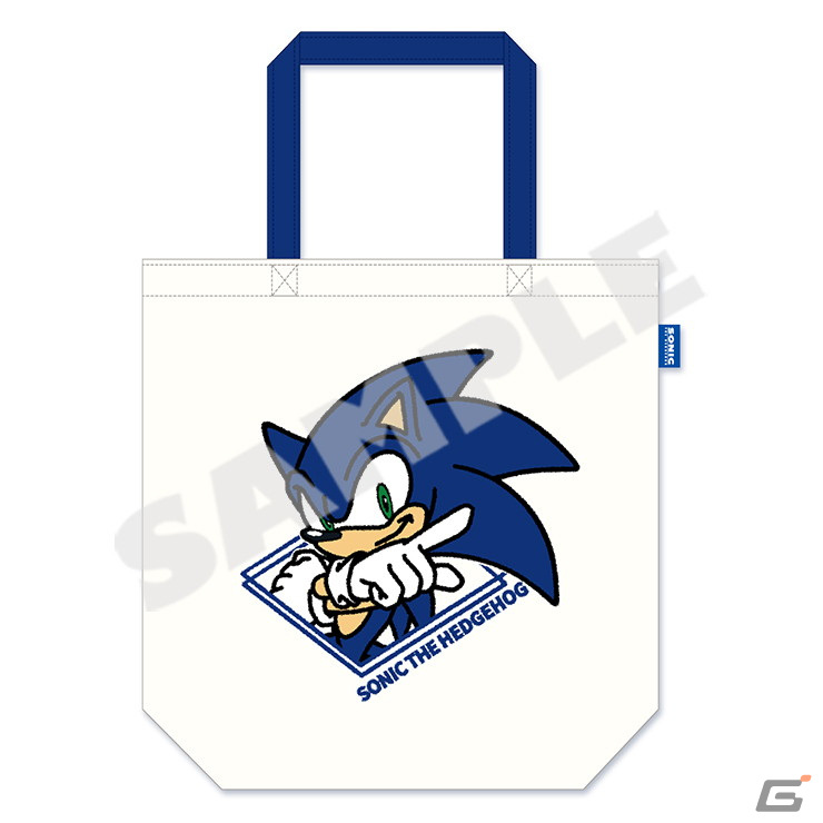 「ソニック・ザ・ヘッジホッグ」からソニックとシャドウでデザインされた新グッズが登場！もふもふトートバッグやTシャツなどがラインナップの画像2