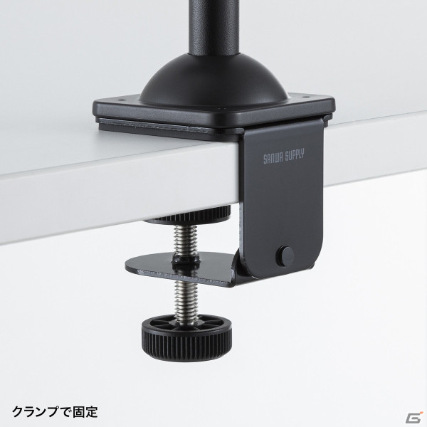 ゲームパッド3台とヘッドホンを縦に収納できるクランプ固定のスタンド「JY-STN2シリーズ」が発売！の画像6