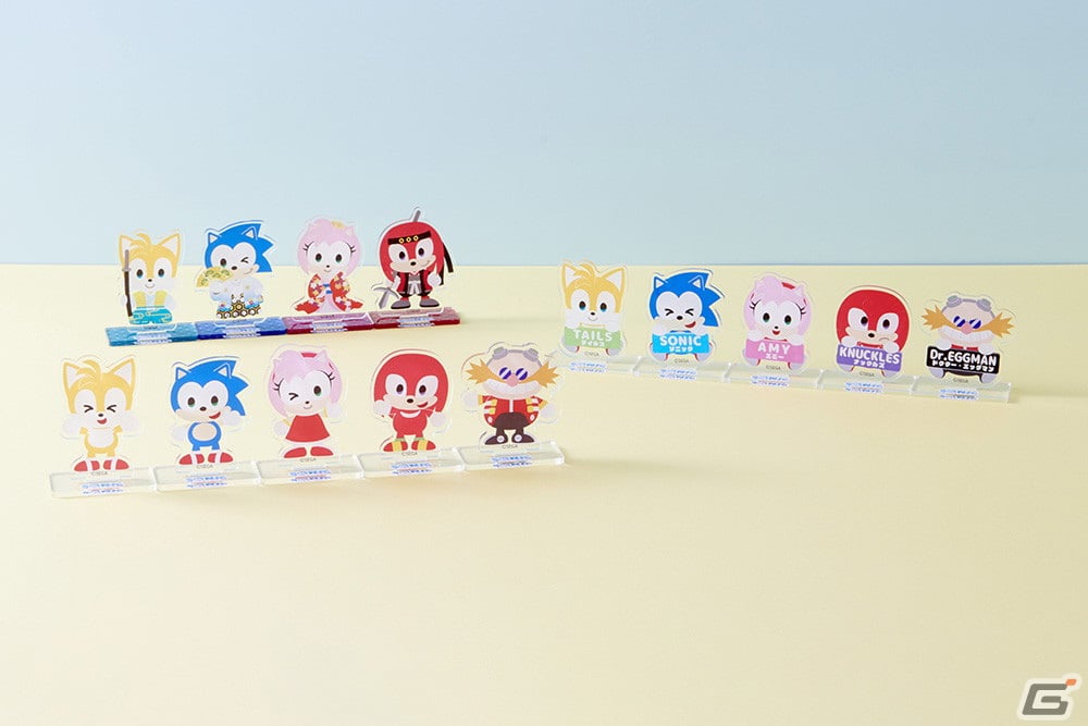 「ソニック」日本オリジナルデザインを採用した「SONIC&FRIENDS」グッズが国内限定で4月26日より順次発売!の画像