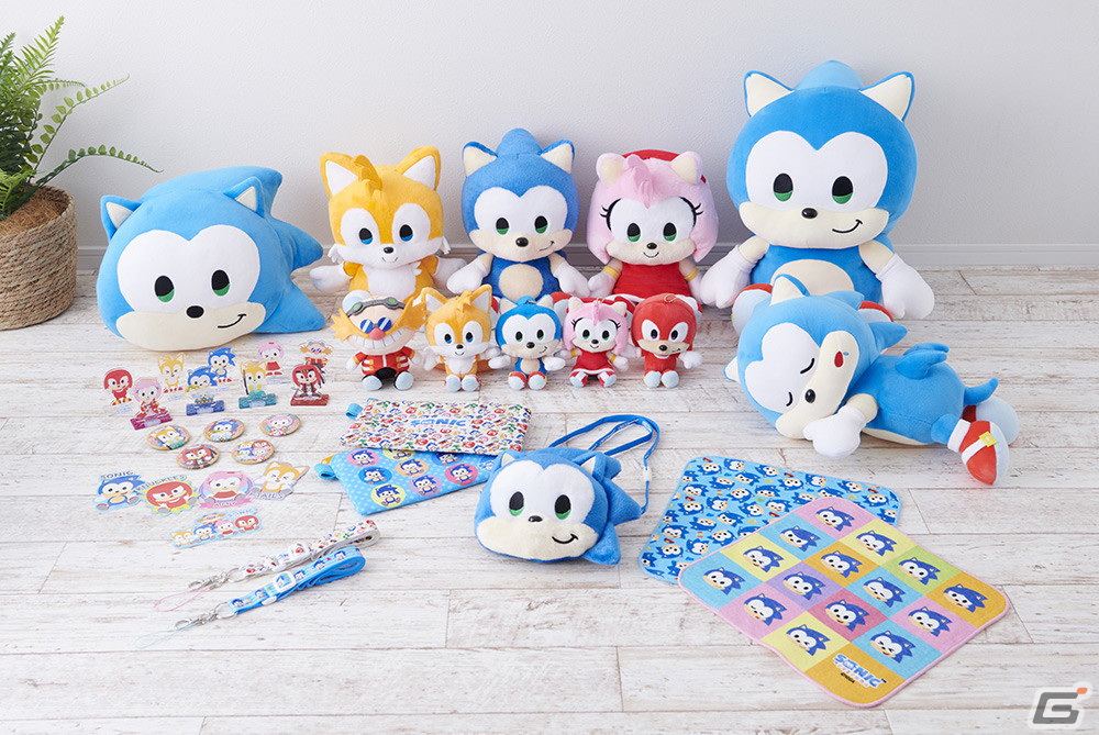 「ソニック」日本オリジナルデザインを採用した「SONIC&FRIENDS」グッズが国内限定で4月26日より順次発売!の画像