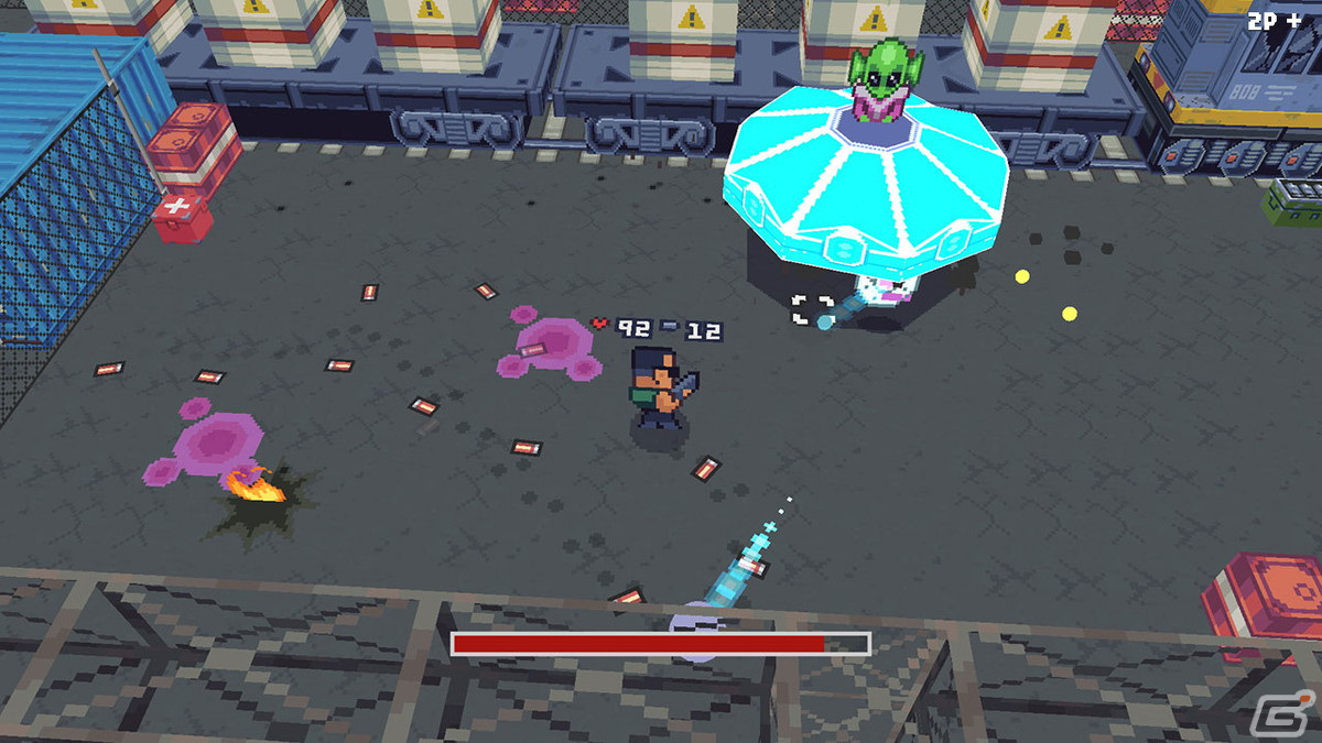 エイリアンに立ち向かうアクションシューティング「Zombies, Aliens and Guns」のPS5/PS4/Xbox Series X|S/Switch版が4月26日に配信！の画像4