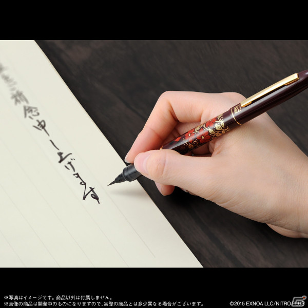 「刀剣乱舞ONLINE」加州清光、歌仙兼定、一文字則宗をイメージした華やかな「手紙ぺん」が登場!の画像