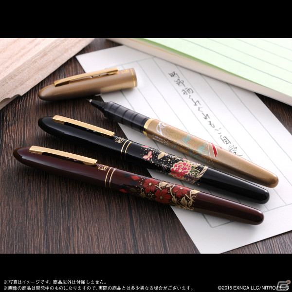 「刀剣乱舞ONLINE」加州清光、歌仙兼定、一文字則宗をイメージした華やかな「手紙ぺん」が登場！の画像6