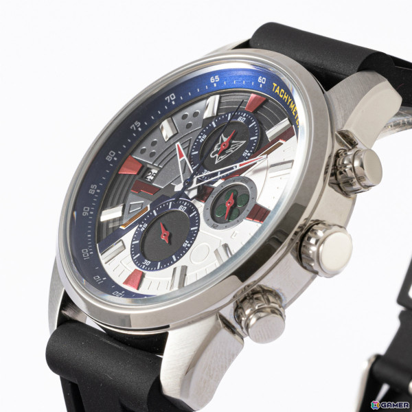 「新世紀GPXサイバーフォーミュラ」アスラーダG.S.Xやスゴウアスラーダをイメージした腕時計、アウターがSuperGroupiesより登場！の画像