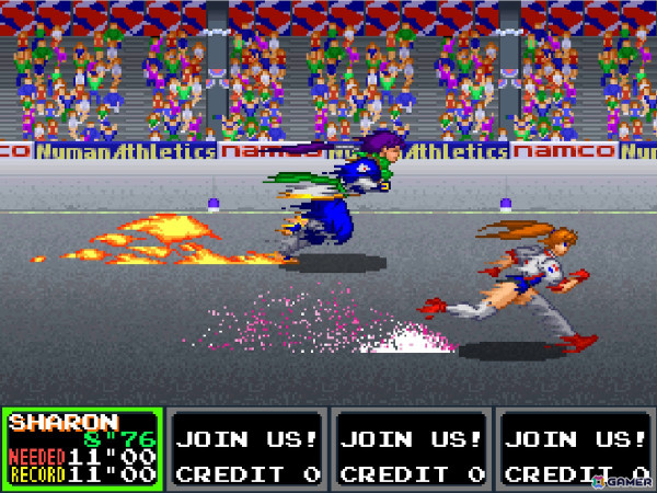 「アーケードアーカイブス ニューマンアスレチックス」が4月25日に配信！1993年にナムコから発売されたスポーツゲームの画像