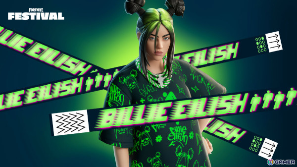 「FORTNITE FESTIVAL」シーズン3が開幕!ビリー・アイリッシュさんの楽曲や新たなコスチュームが登場の画像19