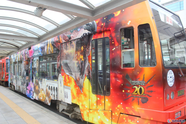 豊橋市が「モンハン」一色に！カプコン×JR東海によるコラボ現地企画第3弾「豊橋へ一狩りいこうぜ！」プレスツアー＆オープニングセレモニーレポートの画像