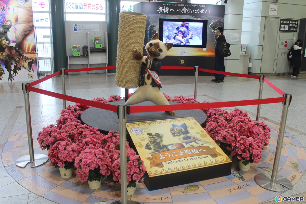 豊橋市が「モンハン」一色に！カプコン×JR東海によるコラボ現地企画第3弾「豊橋へ一狩りいこうぜ！」プレスツアー＆オープニングセレモニーレポートの画像10