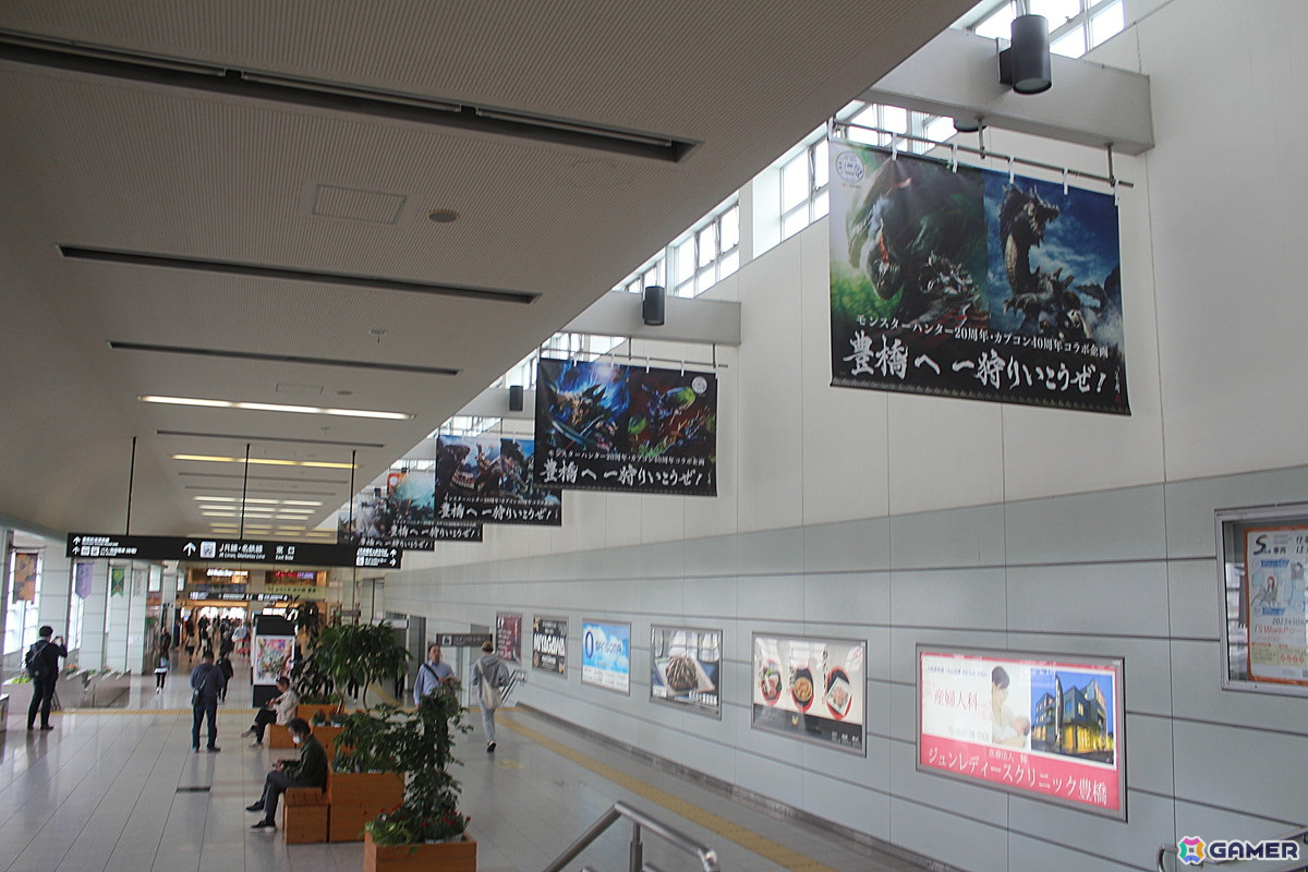 豊橋市が「モンハン」一色に！カプコン×JR東海によるコラボ現地企画第3弾「豊橋へ一狩りいこうぜ！」プレスツアー＆オープニングセレモニーレポートの画像9